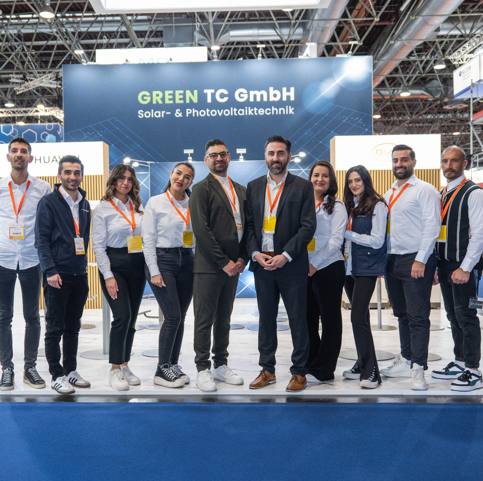 Team der Green TC GmbH – Photovoltaik Großhandel für Solarmodule, Speicher und Wechselrichter