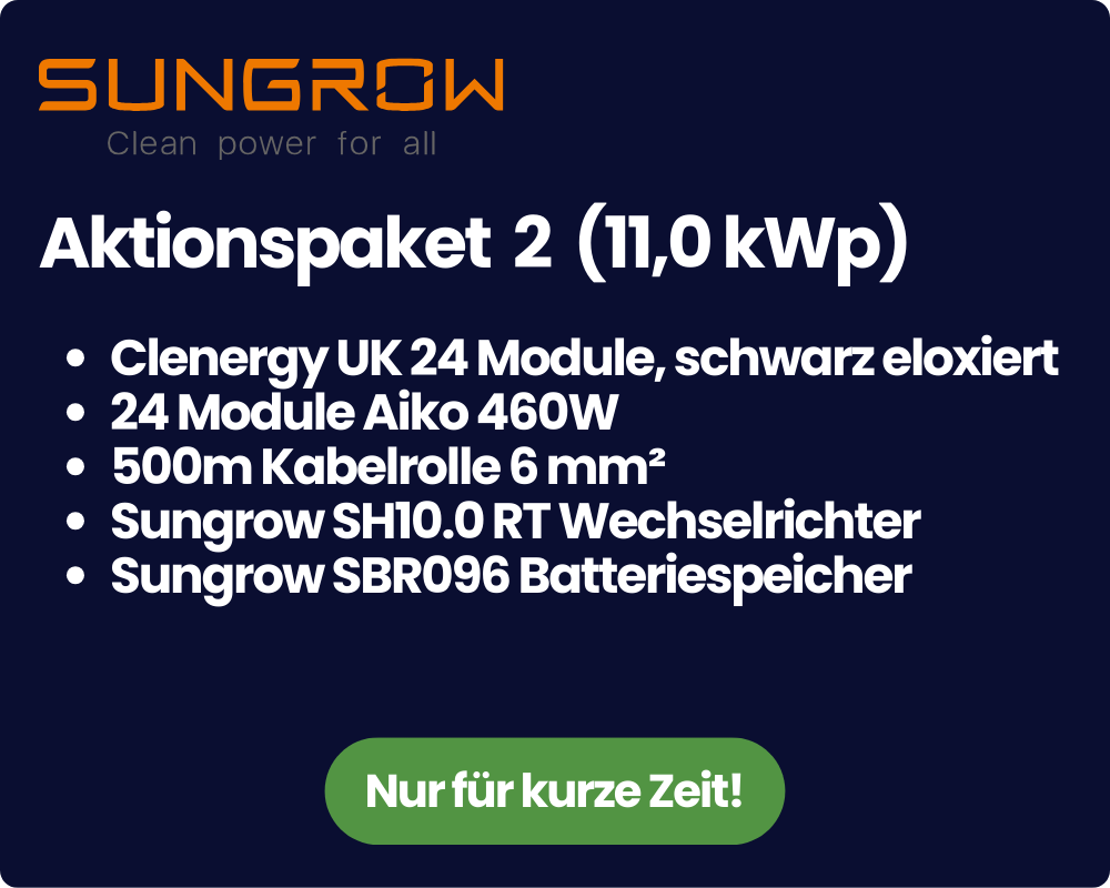 Aktionspaket 2 (11,0 kWp)