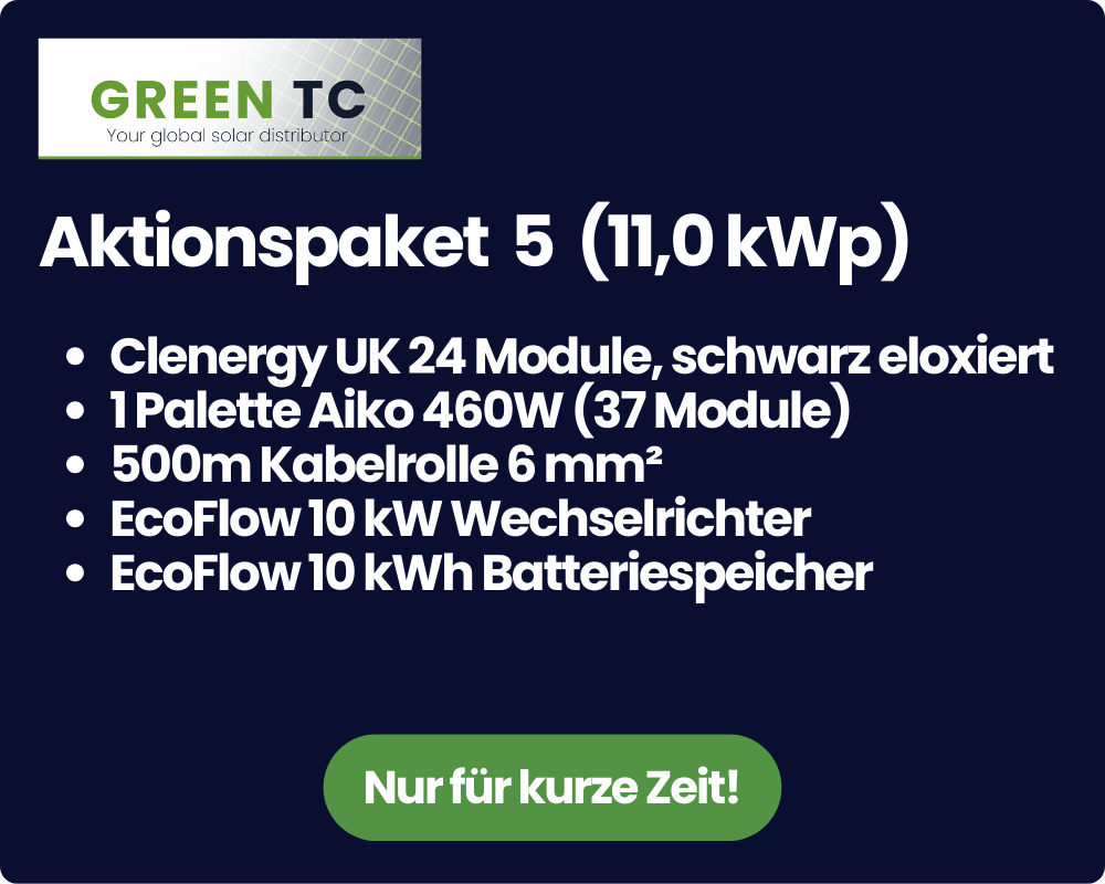 Aktionspaket 5 (11,0 kWp) + 13 Module
