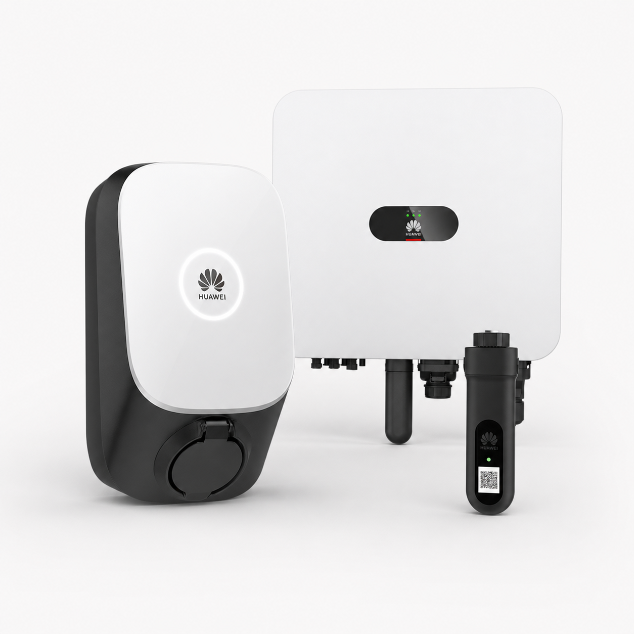 Huawei SCharger 22 kW Systempaket mit SUN2000-10K-MAP0 Wechselrichter und SA4H-A02 SmartAssistant