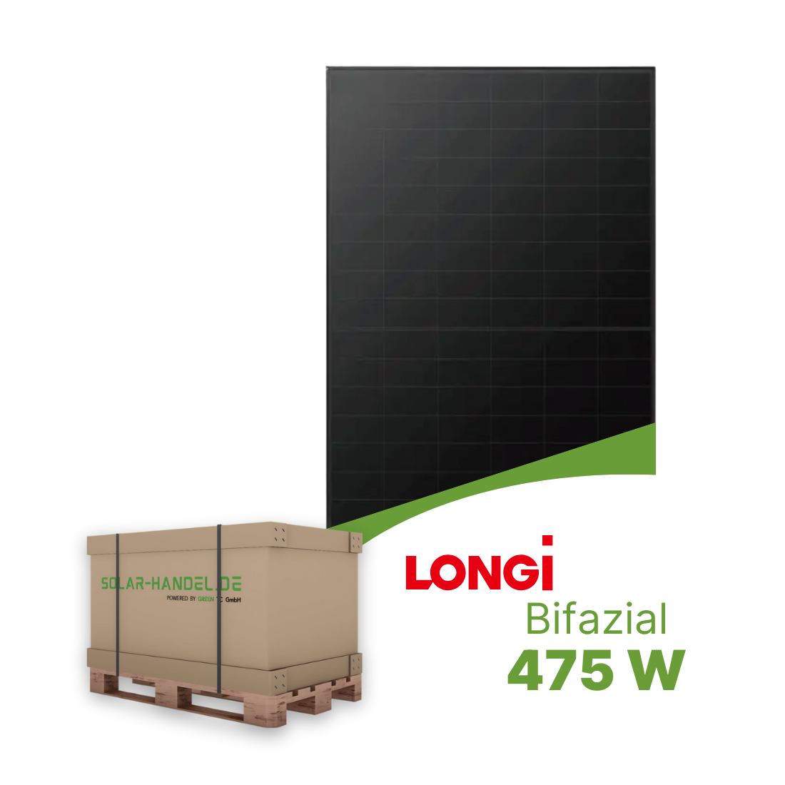LONGi LR7-54HVBB-475M X10 Doppelglas Premium Schwarz - Palette (36 Stk.)